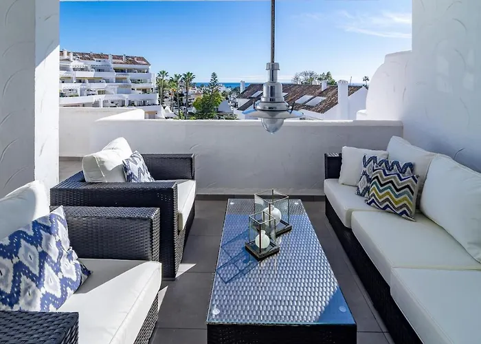 Eld1-stunning 2 Bedroom Penthouse In Puerto Banus 마르베야